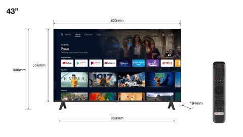 Telewizor 43" TCL 43S5400A Telewizor 43" TCL 43S5400A