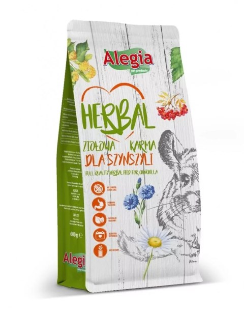 ALEGIA Herbal karma Szynszyla 600g ALEGIA Herbal karma Szynszyla 600g