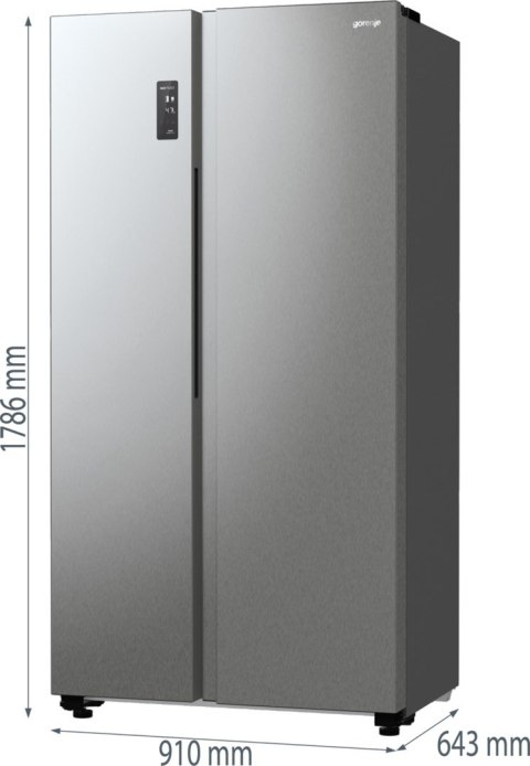 Chłodziarko-zamrażarka GORENJE NRR9185EAXL Chłodziarko-zamrażarka GORENJE NRR9185EAXL