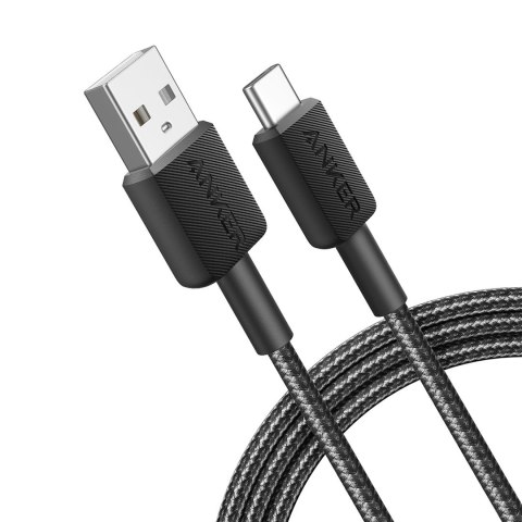 Kabel Anker 322 USB-A do USB-C 0.9m czarny Kabel Anker 322 USB-A do USB-C 0.9m czarny