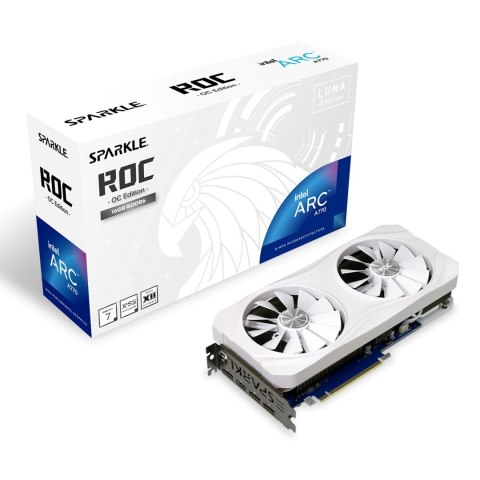 Karta graf. SPARKLE Intel ARC A770 ROC Luna 16GB WH Karta graf. SPARKLE Intel ARC A770 ROC Luna 16GB WH