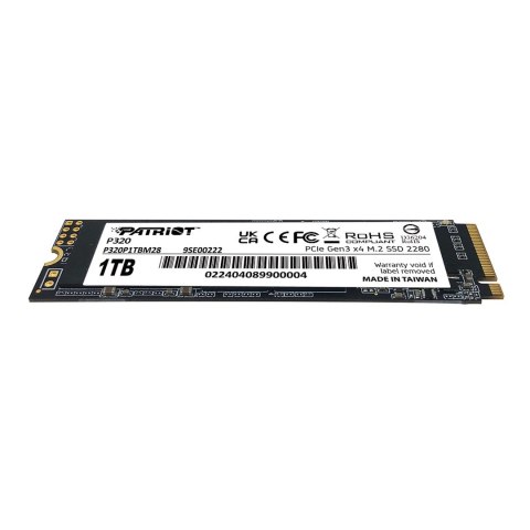 SSD Patriot Viper P320 M.2 PCI-Ex4 NVMe 1TB 3GB/s SSD Patriot Viper P320 M.2 PCI-Ex4 NVMe 1TB 3GB/s