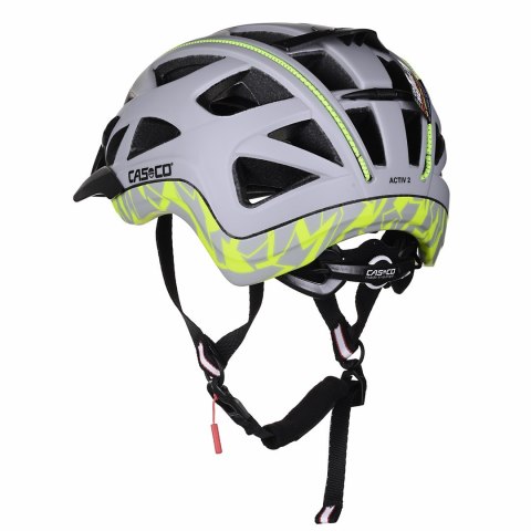 Kask CASCO ACTIV2 silver-neon M 56-58 Kask CASCO ACTIV2 silver-neon M 56-58