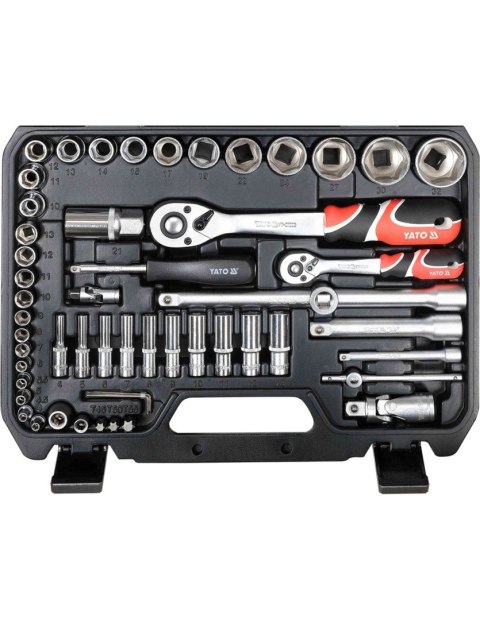 Zestaw narzędziowy 1/4"", 1/2"" KPL 93SZT Yato Zestaw narzędziowy 1/4"", 1/2"" KPL 93SZT Yato