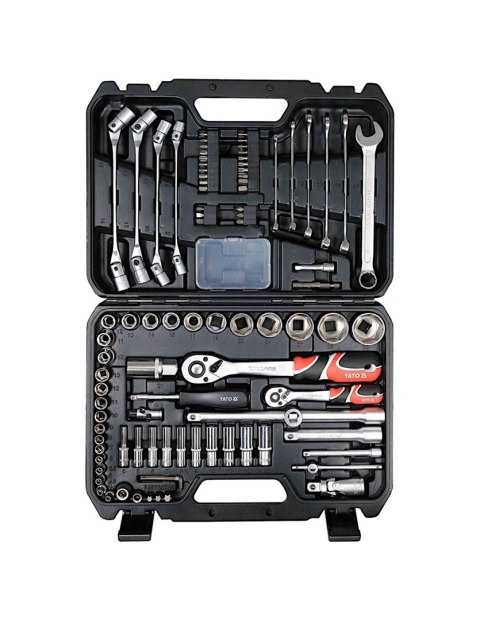Zestaw narzędziowy 1/4"", 1/2"" KPL 93SZT Yato Zestaw narzędziowy 1/4"", 1/2"" KPL 93SZT Yato