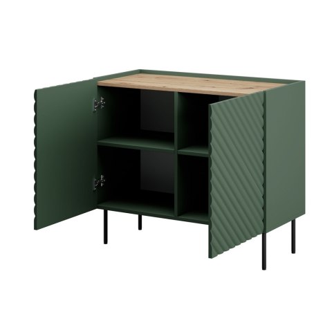 Komoda 2D ONDA 98x45xH85 zieleń Komoda 2D ONDA 98x45xH85 zieleń
