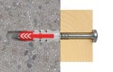 Mocowanie uniwersalne Fischer DUOPOWER 8X65 (wersja długa) 50szt.