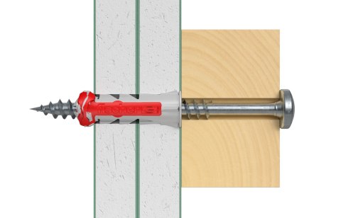 Mocowanie uniwersalne Fischer DUOPOWER 8X65 (wersja długa) 50szt. Mocowanie uniwersalne Fischer DUOPOWER 8X65 (wersja długa) 50szt.