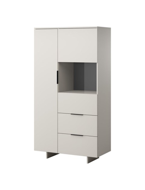 Witryna ALMA 90x41,5xH170 kaszmir Witryna ALMA 90x41,5xH170 kaszmir
