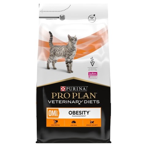 PURINA PRO PLAN VETERINARY DIETS OM Obesity Management Formula Cat - sucha karma dla kota - 5kg (WYPRZEDAŻ) PURINA PRO PLAN VETERINARY DIETS OM Obesity Management Formula Cat - sucha karma dla kota - 5kg (WYPRZEDAŻ)