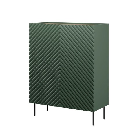 Regał 2D2SZ ONDA 98x45xH127 zieleń Regał 2D2SZ ONDA 98x45xH127 zieleń