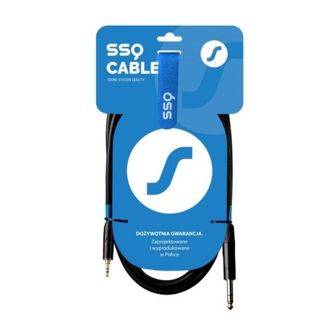 SSQ MiJS3 - Jack stereo 3.5 / Jack stereo 6.3 SSQ MiJS3 - Jack stereo 3.5 / Jack stereo 6.3
