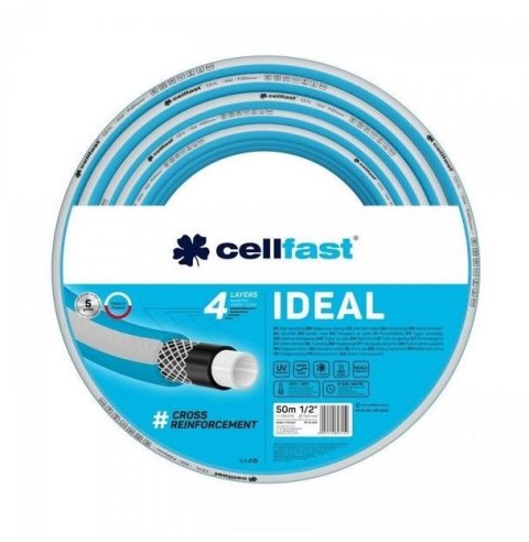 Wąż ogrodowy Rozm.1/2" Dł:50m CELLFAST 10-242 Wąż ogrodowy Rozm.1/2" Dł:50m CELLFAST 10-242