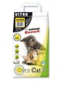 CERTECH Super Benek Corn Cat - żwirek kukurydziany zbrylający 7l (WYPRZEDAŻ)