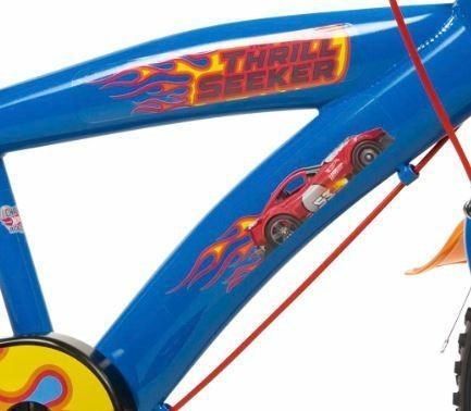 Rower dziecięcy 16" HOT WHEELS TOIMSA 1668 Rower dziecięcy 16" HOT WHEELS TOIMSA 1668