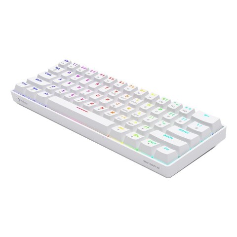 SAVIO KLAWIATURA MECHANICZNA WHITEOUT X2 BLUE OUTEMU, HOT SWAP SAVIO KLAWIATURA MECHANICZNA WHITEOUT X2 BLUE OUTEMU, HOT SWAP
