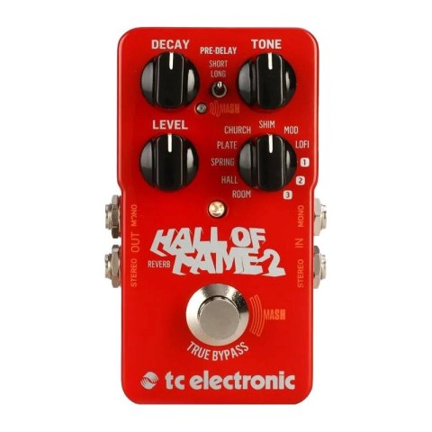 TC Electronic Hall Of Fame 2 Reverb - Reverb z technologią TonePrint TC Electronic Hall Of Fame 2 Reverb - Reverb z technologią TonePrint