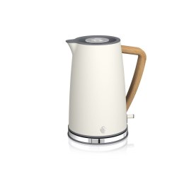 Czajnik elektryczny Swan Nordic Cordless Kettle SK14610WHTN (3000W 1.7l; kolor biały) (WYPRZEDAŻ)