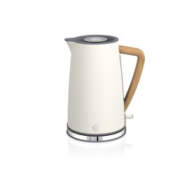 Czajnik elektryczny Swan Nordic Cordless Kettle SK14610WHTN (3000W 1.7l; kolor biały) (WYPRZEDAŻ)