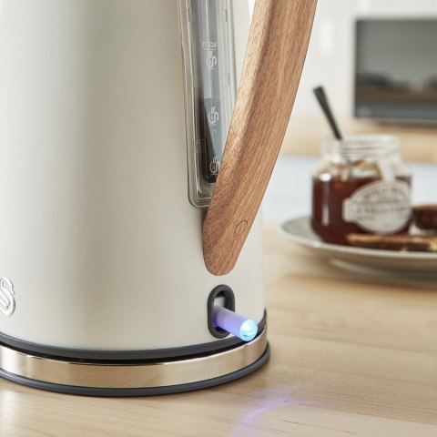 Czajnik elektryczny Swan Nordic Cordless Kettle SK14610WHTN (3000W 1.7l; kolor biały) (WYPRZEDAŻ) Czajnik elektryczny Swan Nordic Cordless Kettle SK14610WHTN (3000W 1.7l; kolor biały) (WYPRZEDAŻ)