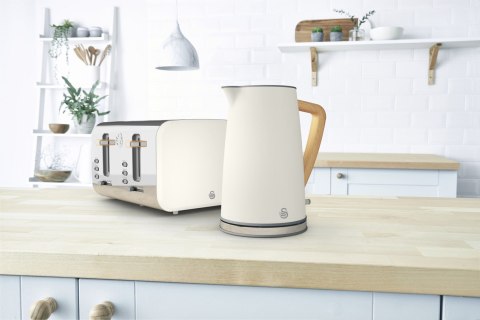 Czajnik elektryczny Swan Nordic Cordless Kettle SK14610WHTN (3000W 1.7l; kolor biały) (WYPRZEDAŻ) Czajnik elektryczny Swan Nordic Cordless Kettle SK14610WHTN (3000W 1.7l; kolor biały) (WYPRZEDAŻ)