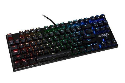 KLAWIATURA I-BOX AURORA K-2R RGB, MECHANICZNA, BLUE SWITCH, GAMING KLAWIATURA I-BOX AURORA K-2R RGB, MECHANICZNA, BLUE SWITCH, GAMING