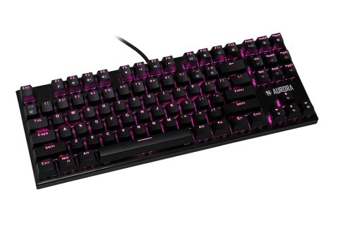 KLAWIATURA I-BOX AURORA K-2R RGB, MECHANICZNA, BLUE SWITCH, GAMING KLAWIATURA I-BOX AURORA K-2R RGB, MECHANICZNA, BLUE SWITCH, GAMING
