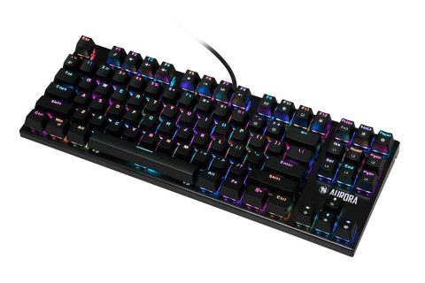 KLAWIATURA I-BOX AURORA K-2R RGB, MECHANICZNA, BLUE SWITCH, GAMING KLAWIATURA I-BOX AURORA K-2R RGB, MECHANICZNA, BLUE SWITCH, GAMING