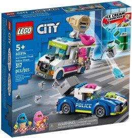 LEGO City 60314 Policyjny pościg za furgonetką z lodami