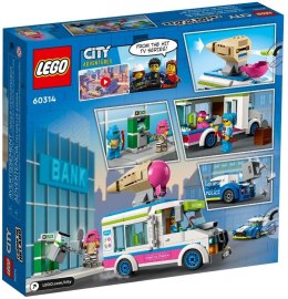 LEGO City 60314 Policyjny pościg za furgonetką z lodami
