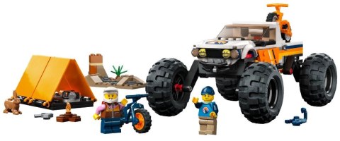 LEGO City 60387 Przygody samochodem terenowym z napedem 4x4 LEGO City 60387 Przygody samochodem terenowym z napedem 4x4