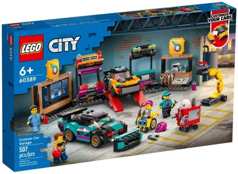 LEGO City 60389 Warsztat tuningowania samochodów LEGO City 60389 Warsztat tuningowania samochodów