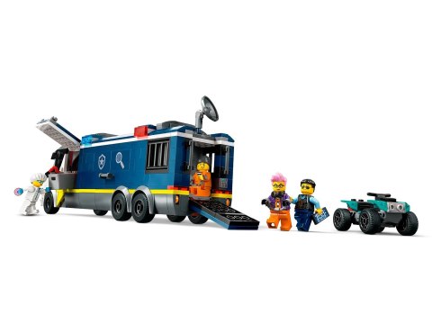 LEGO City 60418 Policyjna ciężarówka z laboratorium kryminalnym LEGO City 60418 Policyjna ciężarówka z laboratorium kryminalnym