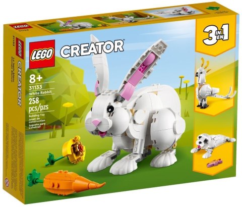 LEGO Creator 31133 Biały królik LEGO Creator 31133 Biały królik