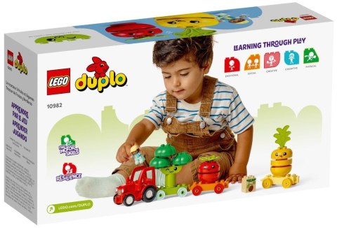 LEGO DUPLO My First 10982 Traktor z warzywami i owocami LEGO DUPLO My First 10982 Traktor z warzywami i owocami