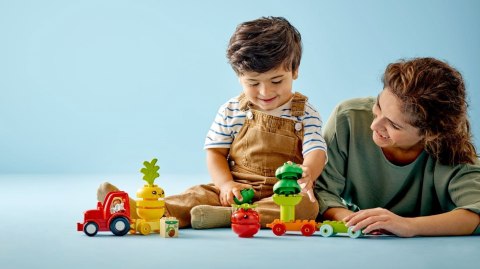 LEGO DUPLO My First 10982 Traktor z warzywami i owocami LEGO DUPLO My First 10982 Traktor z warzywami i owocami