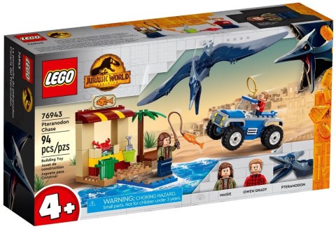 LEGO Jurassic World 76943 Pościg za pteranodonem LEGO Jurassic World 76943 Pościg za pteranodonem