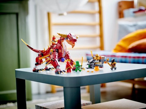 LEGO Ninjago 71793 Lawowy smok zmieniający się w falę ognia LEGO Ninjago 71793 Lawowy smok zmieniający się w falę ognia