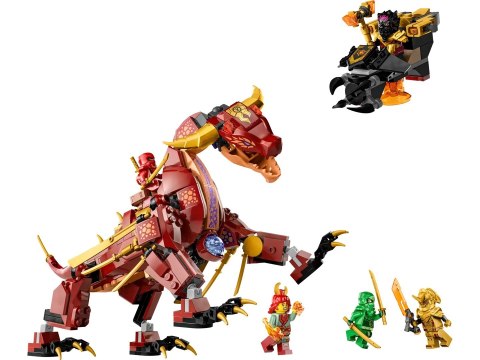 LEGO Ninjago 71793 Lawowy smok zmieniający się w falę ognia LEGO Ninjago 71793 Lawowy smok zmieniający się w falę ognia
