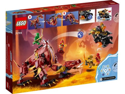 LEGO Ninjago 71793 Lawowy smok zmieniający się w falę ognia LEGO Ninjago 71793 Lawowy smok zmieniający się w falę ognia