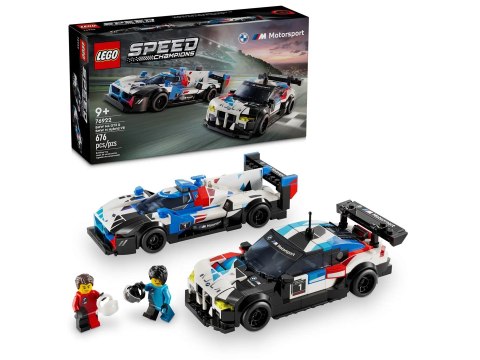 LEGO Speed Champions 76922 Samochody wyścigowe BMW M4 GT3 & BMW M Hybrid V8 LEGO Speed Champions 76922 Samochody wyścigowe BMW M4 GT3 & BMW M Hybrid V8