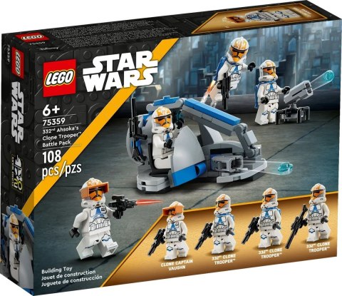 LEGO Star Wars TM 75359 Zestaw bitewny z 332. oddziałem klonów Ahsoki LEGO Star Wars TM 75359 Zestaw bitewny z 332. oddziałem klonów Ahsoki