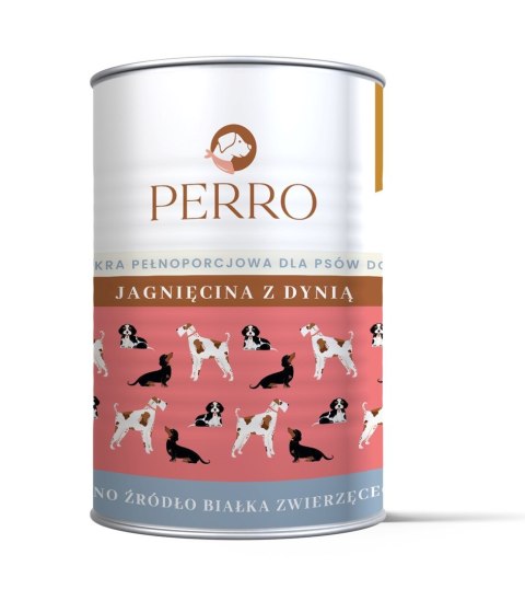 PERRO Jagnięcina z dynią dla psów dorosłych 410 g PERRO Jagnięcina z dynią dla psów dorosłych 410 g