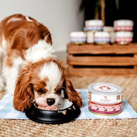 PERRO Wieprzowina i marchewka dla szczeniąt 850 g PERRO Wieprzowina i marchewka dla szczeniąt 850 g