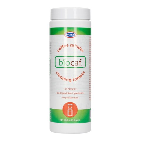 Urnex Biocaf coffee grinder cleaning tablets tabletki do czyszczenia młynka 430g Urnex Biocaf coffee grinder cleaning tablets tabletki do czyszczenia młynka 430g
