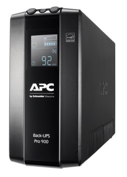 APC Back UPS Pro BR 900VA, 6 Out, AVR, LCD Interface UŻYWANY (nowe akumulatory)