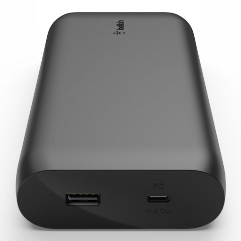 BELKIN POWERBANK 20K PD 30W, CZARNY (WYPRZEDAŻ) BELKIN POWERBANK 20K PD 30W, CZARNY (WYPRZEDAŻ)