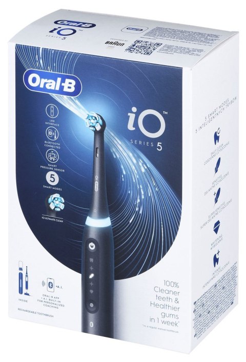Braun Oral-B Szczoteczka elektryczna iO5 Matt Black Braun Oral-B Szczoteczka elektryczna iO5 Matt Black