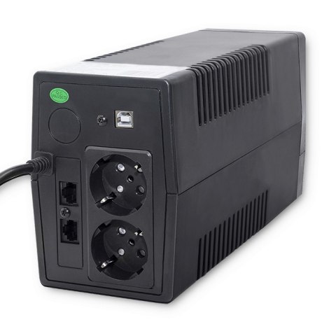 QOLTEC ZASILACZ AWARYJNY UPS 1000VA | 600W | LCD | USB | RJ45 (WYPRZEDAŻ) QOLTEC ZASILACZ AWARYJNY UPS 1000VA | 600W | LCD | USB | RJ45 (WYPRZEDAŻ)