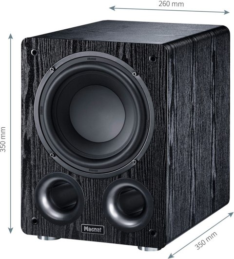 Subwoofer aktywny Magnat Alpha RS8 czarny Subwoofer aktywny Magnat Alpha RS8 czarny
